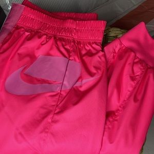 BRAND NEW Nike Hot Pink Woven Joggers
